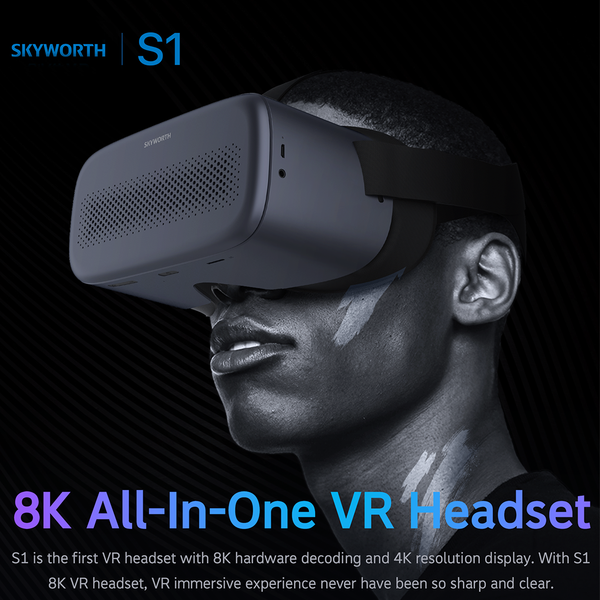 SKYWORTH VR Headset 8K Hardware Decoding - Life Pal Store